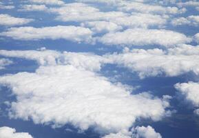 Clouds, view from airplane 4 photo