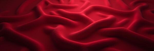 Luxury velvet texture business background in deep reds, plush high-resolution material for elegant branding photo