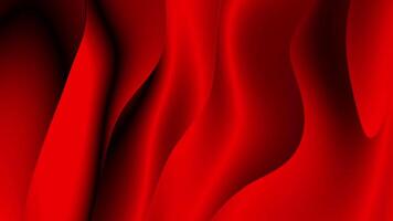 A red and black background with a wavy pattern video