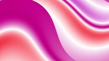 A pink and red background with waves video