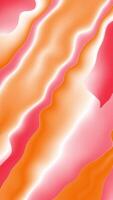 A pink and orange abstract background with waves video