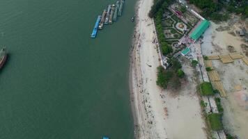 Meghna River and Nature from Above video
