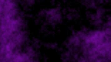 A mysterious purple cosmic smoke swirls in darkness, evoking a sense of space, energy, and the unknown universe at its edge video