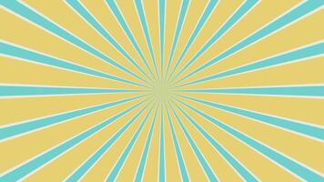 Sunburst Pattern in Vibrant Colors Creates Lively Backdrop for Animation and Creative Projects video