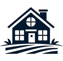 House icon illustration on a white background vector