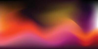 Colorful liquid gradient background template copy space. Modern blurred color gradation graphic element. vector