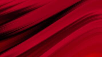 Red Flowing Wave Lines Abstract Background video