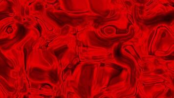 Abstract Red Liquid Texture with Fluid Motion Design video