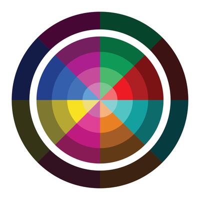 Color circle swatch preview