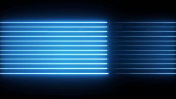 Colorful abstract neon background with glowing lines. Seamless looping animation. Rendered in 4K, perfect for vibrant, futuristic visuals, music events, video
