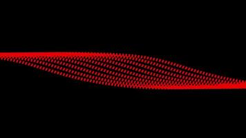Abstract digital color wave with flowing small particles dance motion , Defocused loopable Soft Background. network connections for a technology, video