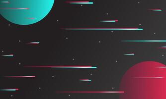Simple Modern Abstract Background With An Outer Space Planet Theme Is Suitable For Your Account Promotional Design vector