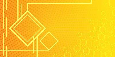 Yellow background for design.Frame for advertising label . vector