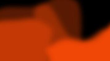 Dark abstract background with red-orange blur video