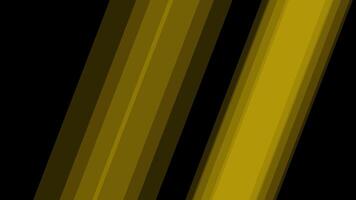 Abstract diagonal yellow lines background with glossy texture video