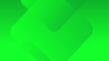 Green abstract geometric gradient background design video