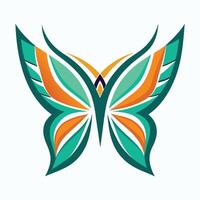 Abstract Butterfly Design Illustration Graphic vector