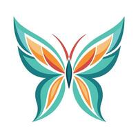 Abstract Butterfly Illustration Graphic Design vector