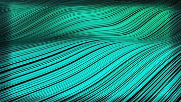 Turquoise Waves Background VJ Loop in 4K video