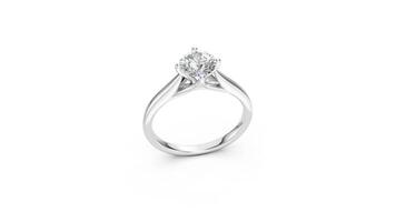 Smooth 3D animation of a luxury ring in motion. Best for ads, product highlights, or promo videos. video