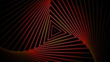 Triangle line looping effect Background video