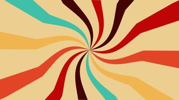 Retro color flash back Background video