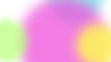 smooth animation of colorful bright spots, movement. abstract background, loop move video