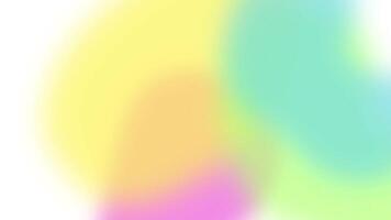 smooth animation of colorful bright spots, movement. abstract background, loop video