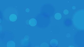 solid Blue background adorned with multicolored circles blur ideal for modern designs presentations websites banners and digital projects in need of a vibrant touch video
