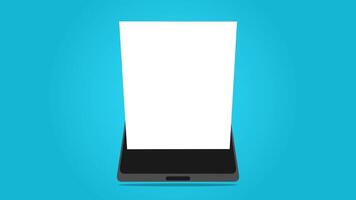 Smartphone Checkbox Form Animation video