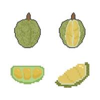 durian pack pixel art vector