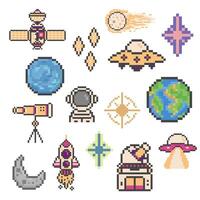 space set objects vector