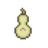 pear pixel art vector