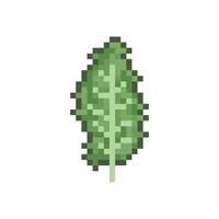 kale pixel art vector