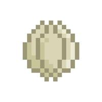 garlic pixel art vector