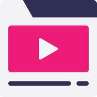 Media Play Button vector