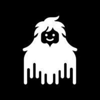 Yeti Skull Head Logo Design vector