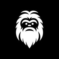 Yeti Head Logo for Apparel vector