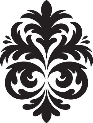 Vintage Damask Baroque Pattern