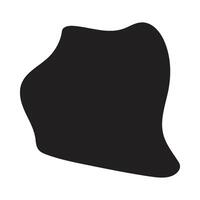 Fluid Elegance in Black and White vector