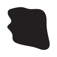 Irregular Liquid Shapes for Dynamic Art vector