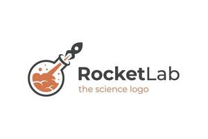 Rocket Lab logo icon design for business launch graphic concept start up logo vector