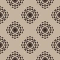 Transform your creative works with the timeless allure of Persian carpet pattern. vector