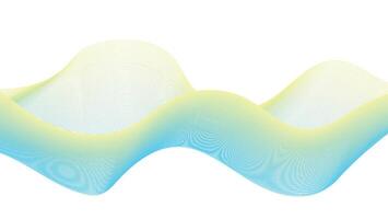 Light Blue and Yellow Gradient Lines for Modern Backgrounds vector