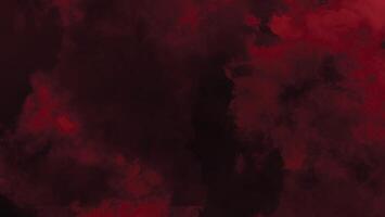 Dark Red Smoke Background with Abstract Cloudy Texture vector