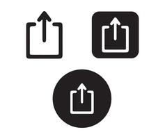 Share Link Button icon vector
