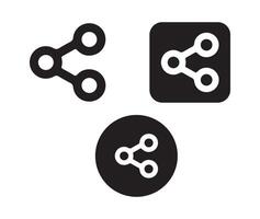 share icon button vector