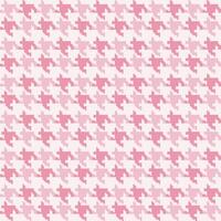 abstract pink checkered houndstooth pattern vector