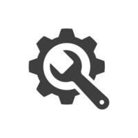 Service tools icon on white background vector