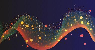 Realistic geometric futuristic digital technology wallpaper banner art. Abstract background design. Home page abstract background design. Seamless background design in vintage art style. vector